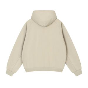 เสื้อฮู้ดดี้ผ้าฟลีซคอตตอน 100% พรีเมียม แบบซิป ปักลายได้ตามสั่ง สไตล์ลำลอง สำหรับผู้ชายและผู้หญิง รับผลิตแบบ OEM ODM - Product Image 5