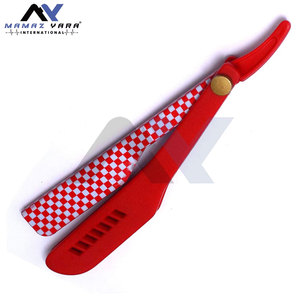 Navaja de Barbero de Acero Inoxidable de Marca Personalizada con Mecanismo Deslizante Plegable, Mango de Aleación Metálica y Funda - Calidad Premium - Product Image 3