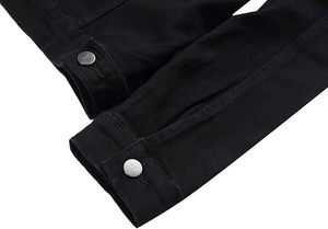 Veste en jean décontractée pour homme, 100 % coton, avec logo personnalisé, respirante, écologique, séchage rapide, pour l'extérieur – Vente en gros, haute qualité - Product Image 6
