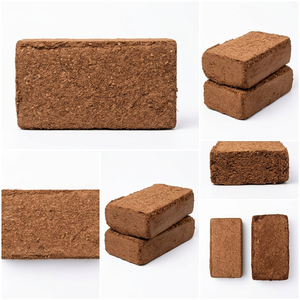 Cocopeat Briquette For <b>Vegetable</b> Farming - 650g Export Grade Coco Peat <b>Vegetable</b> Farms Indian Supplier - Product Image 3