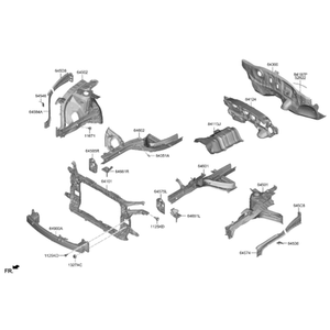 Repuestos y Accesorios para Autos y Camionetas Tucson, Nuevo, Lado Derecho, 64502P0000 - Product Image 2