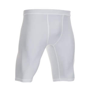 Pantalones cortos de compresión para hombre, para gimnasio, entrenamiento, correr, con tela elástica, absorción de humedad y soporte muscular. - Product Image 1