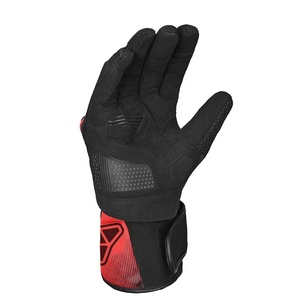 Gants de guidon de moto en cuir à manchette longue Gants de motocross de sport Gants d'équitation de moto d'impact pour hommes à quantité minimale de commande basse - Product Image 3