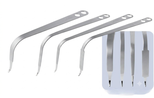 Rétracteur acétabulaire Hohmann incurvé DORR de qualité supérieure pour arthroplastie de la hanche, instrument de chirurgie orthopédique en acier inoxydable, certifié CE ISO1348 - Product Image 2