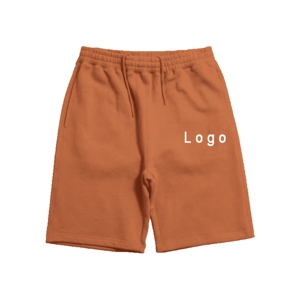 Shorts d'été pour homme 100% coton, taille élastique ample, confortables, légers, respirants, shorts de sport - Product Image 3