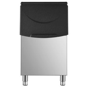 Cucina commerciale acciaio fabbricazione 250lbs capacità in acciaio inox contenitore di stoccaggio del ghiaccio con produttore di ghiaccio commerciale - Product Image 1