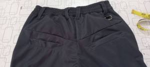 UP.THE <b>Men</b> Vintage Washed <b>Baggy</b> Wide Leg Canvas Eco-Friendly Windproof Drawstring Closure Y2K Loose Oversized Retro <b>Trousers</b> - Product Image 6