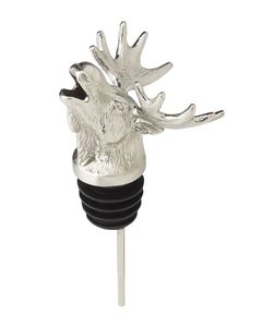 Elegante Tapón de Vino Metálico con Sellado de Silicona Seguro, Cierre Reutilizable para Botellas, Ideal para Hostelería, Cocina y Bares, Venta al Por Mayor - Product Image 1