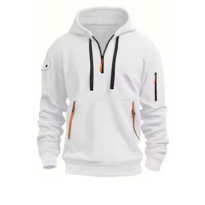 Nouveau sweat à capuche personnalisé pour homme, imprimé, décontracté, élégant, durable, 100% coton molletonné 280g, anti-boulochage, manches raglan - Product Image 1