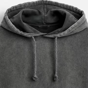New Arrival High Quality French Terry <b>Hoodie</b> Men Athletic <b>Sleeveless</b> <b>Hoodie</b> Oversized Long Length Solid Pattern Wholesale - Product Image 4