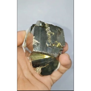 Venta al por mayor de gemas semipreciosas naturales: CUBOS de pirita dorada de Perú tallados, piedra en bruto ecológica para sanación y decoración del hogar Feng Shui - Product Image 3