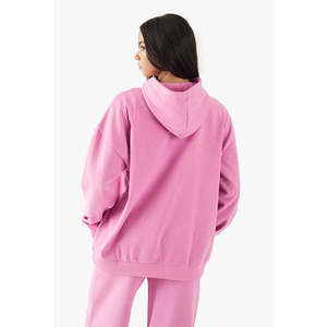 Vêtements de sport personnalisés pour femmes, en tissu polaire lavé, pour ensemble de gym, vente en gros, fournisseur direct d'usine OEM - Product Image 5