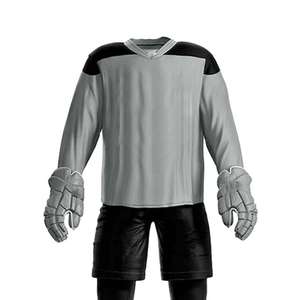 Conjunto de Uniforme Profesional de Hockey sobre Hielo, Resistente, de Lujo, con Costuras Reforzadas, Transpirable, de Secado Rápido, Calidad de Torneo - Product Image 4