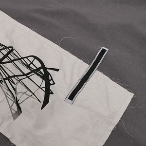 Camisetas de Manga Larga para Hombre, 100% Algodón, Estilo Vintage, Personalizables, de Doble Capa, Corte Holgado y Desgastado - Product Image 4