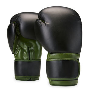 Gants de boxe sur mesure de qualité supérieure OEM, fabriqués en cuir de vache véritable, gants de Muay Thai, gants de boxe professionnels pour le sparring - Product Image 1