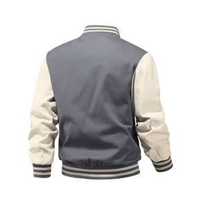 Customized Casual Wear <b>Men's</b> Varsity <b>Jackets</b> with Stand Collar Premium Quality <b>Men</b> <b>Baseball</b> <b>Jacket</b> Available in Different Colors - Product Image 2