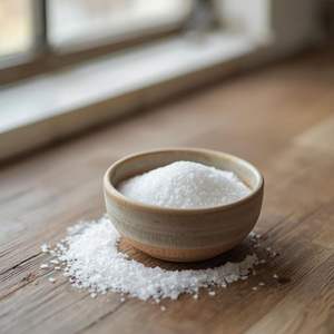 Sal de Baño Natural Blanca de Grano Fino, Ecológica, Rica en Minerales, para Terapia de Spa, Relajante, Calmante, Cuidado Corporal, Cristal Puro, Bienestar - Product Image 3