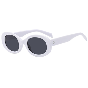 <b>Retro</b> Versatile Oval <b>Sunglasses</b> Outdoor Sun Protection Street Photo Fashion Women's <b>Sunglasses</b> - Product Image 6
