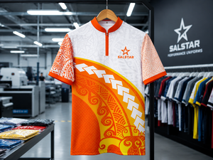 เสื้อโปโลซับลิเมชั่นคุณภาพสูงสั่งทำได้ ลายซัมเมอร์ไวบ์ แห้งเร็ว ระบายอากาศได้ดี ผลิตจากโพลีเอสเตอร์ เหมาะสำหรับกีฬา รับผลิตแบบ OEM จากโรงงาน - Product Image 5