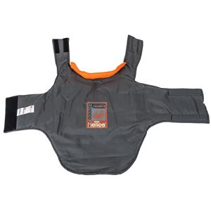 Manteau pour chien en peluche Helios Hurricane Waved avec technologie réfléchissante 3M Blackshark pour vêtements pour animaux de compagnie - Product Image 4