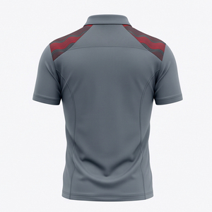Polo piqué à manches courtes pour homme avec logo personnalisé OEM, anti-boulochage, respirant, décontracté, vêtements de sport, t-shirts de golf en gros - Product Image 2