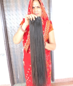 <b>TOP</b> SALE Raw Vietnamese Hair Natural <b>Silky</b> Straight Hair No Tangle No Shedding Natural Color Black Women Human Hair Extensions - Product Image 4