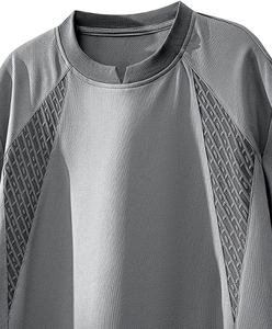 New Arrival High Quality 100% Cotton Jersey Knitted Eco-Friendly Breathable Solid O-Neck Regular Fit Men's T Shirt Short Sleeve - Product Image 4