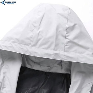 DAIZEN STAR ULTRA SEAL 100% Polyester Lightweight Windproof Waterproof Unisex Full-Length Casual Work Rainwear Set - Product Image 4