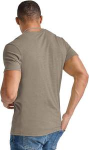 Wholesale Gym T Shirt for Men High Quality with Short Sleeves Customized <b>Design</b> Logo 100% Cotton Quick Dry Oversized Fit - Product Image 2