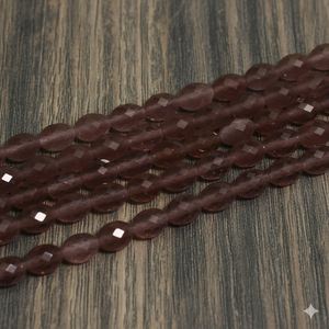 Cuentas al por Mayor Beadsnfashion, Cuentas Ovaladas de Piedra Preciosa Natural de 9x7mm, Microfacetadas, Tipo Monalisa, Multicolores, para Fabricación de Joyería DIY - Product Image 1