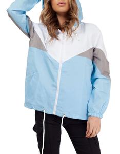 2026 Custom Logo OEM Outdoor Knitted Embroidery Waterproof Windproof Breathable Women Hoodie <b>Jackets</b> <b>Rain</b> <b>Jacket</b> OEM Service - Product Image 5