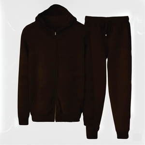 Conjunto Deportivo Personalizado al por Mayor con Logotipo, para Hombre, en Poliéster/Algodón, Cuello Alto, Lavado Ácido, Sublimado - Product Image 4