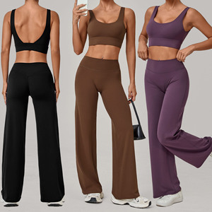 Sports Clothing Active Wear Yoga <b>Set</b> <b>2</b> <b>Pieces</b> Gym Fitness Yoga <b>Sets</b> for <b>Women</b> - Product Image 1