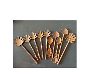 Cuchara de madera tallada a mano de fábrica, utensilio pequeño para servir madera para mermelada, sal, especias, hecho en Vermont, EE. UU., regalo de cocina, estilo de granja - Product Image 4