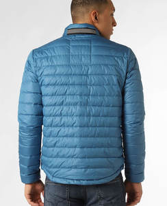 Veste d'hiver décontractée de haute qualité pour hommes, tissu épais chaud avec logo personnalisé avec col à capuche, veste en peluche - Product Image 4