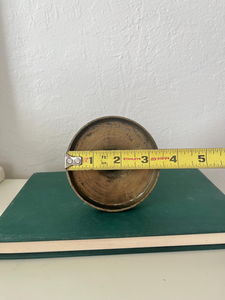Vintage Brass Etched <b>Candlestick</b> <b>Holder</b> Decorative Engraved Brass Taper Candle Stand Antique Style Tabletop Candle <b>Holder</b> - Product Image 3