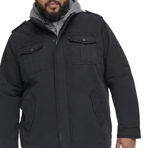 Veste de randonnée imperméable Bangladesh Logo personnalisé Nouvelle arrivée Direct usine Hommes à capuche Coupe-vent Valeur Poches zippées - Product Image 1