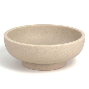 Custom Luxury Modern Polished <b>Plastic</b> (PC) Eco-Friendly Wedding Design Oval Shape Cold Food Fruit Salad Bowl Marble Texture - Product Image 1