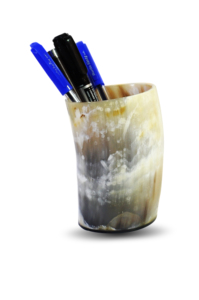 Buffalo Horn Pen Holder for <b>office</b> and Durability Perfect for Pens <b>Desk</b> Decor High Quality - Product Image 5