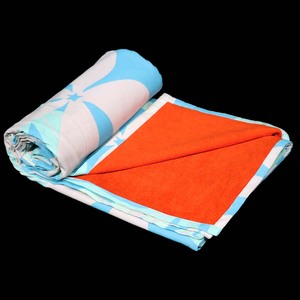 ผ้าขนหนูชายหาดฟูตะพิมพ์ลาย ผลิตจากผ้าฝ้ายรีไซเคิล 100% คุณภาพเยี่ยม มีจำหน่ายจำนวนมากในราคาที่แข่งขันได้ จากซัพพลายเออร์ในอินเดีย - Product Image 4