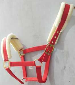 Harnais de cheval imperméable en PP de couleur personnalisée de qualité supérieure, rembourrage en polaire doux, collier réglable, équitation, entraînement, écurie - Product Image 4