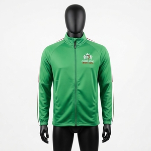 Chaqueta Deportiva de Entrenamiento para Hombre, Resistente al Agua, con Cierre Completo, de Secado Rápido, al por Mayor - Product Image 1