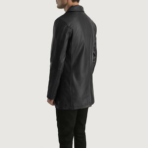Top Trending Durable Men Leather Jacket Stylish Casual Motorcycle <b>Coat</b> Manufacturer Supplier - Product Image 4