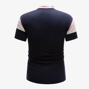 Polo pour homme respirant de haute qualité, décontracté, nouveau design personnalisé, polo uni pour homme, design à boutons, polo de golf - Product Image 3