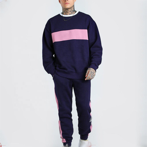 ชุดวอร์มผ้าฝ้ายสำหรับผู้ชายชุดฝึกวิ่งและออกกำลังกายพิมพ์ลายปักโลโก้ได้ตามต้องการ - Product Image 5