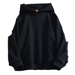 Homme เสื้อกันหนาวมีฮู้ดสำหรับผู้ชาย,เสื้อสเวตเตอร์แบบสวมศีรษะหนาไม่ผูกเชือกสีพื้นหนาปี460Gsm ผลิตตามสั่ง - Product Image 4