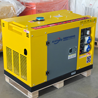 KATHER 5KW 6KW 7KW 8KW 10KW Pequeña Minicentral Eléctrica, Precios de Generadores Diésel de 10KVA 8KVA 5KVA, Generador Silencioso de 5000W 8000W