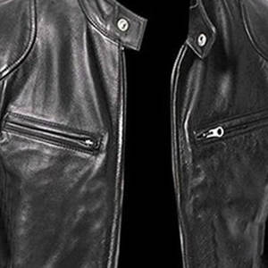Vestes en cuir de vachette véritable entièrement personnalisées Veste en cuir de dernière conception fabriquée à Sialkot Pakistan Bon marché Prix bas - Product Image 6