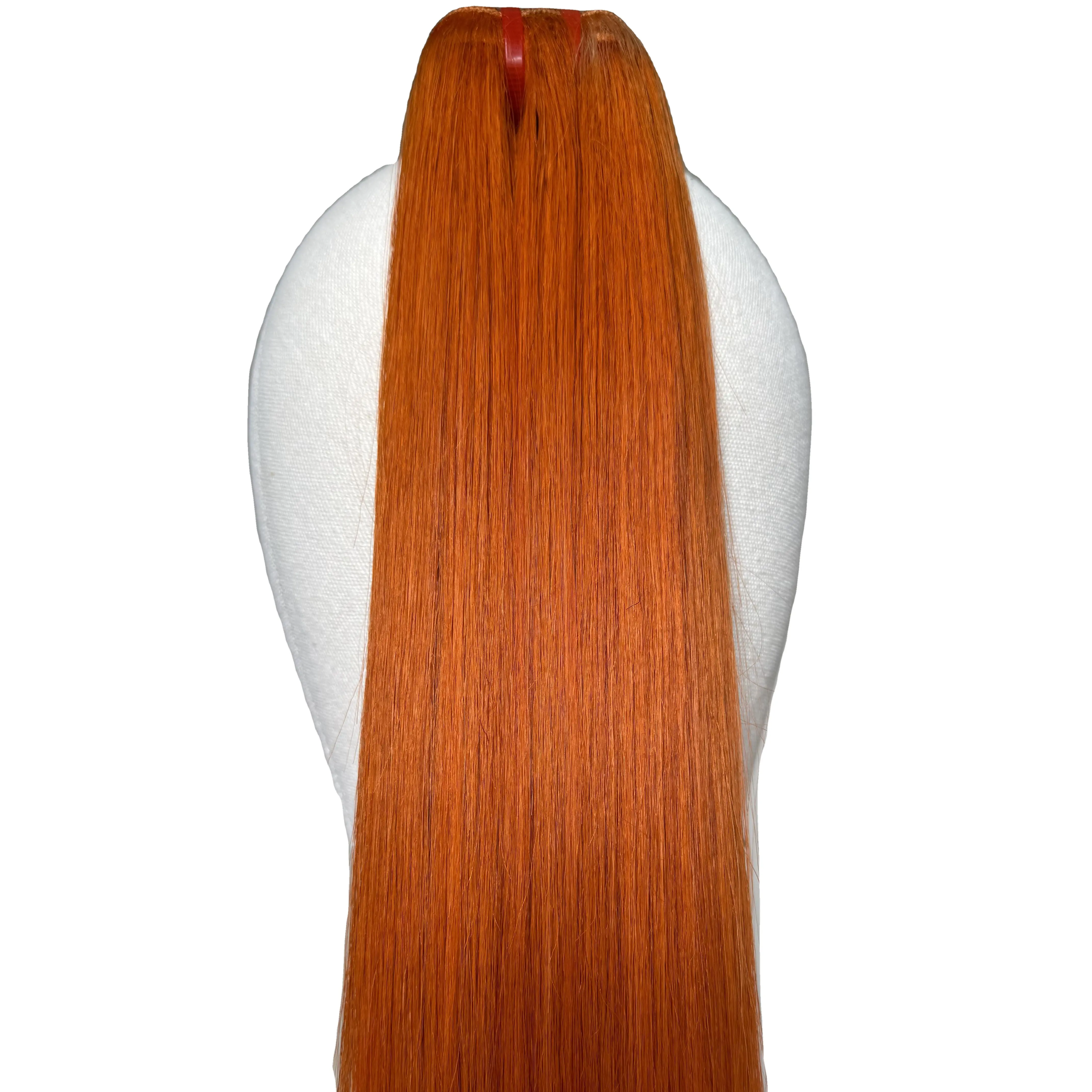 Top Qualität Genius Weft Farbe orange Genius Weft Haarverlängerungen 100 % menschliches Haar