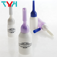Flacon souple rond en LDPE de 3 ml pour sérum et lotion, avec mini masque facial et shampoing, écologique (HN03)